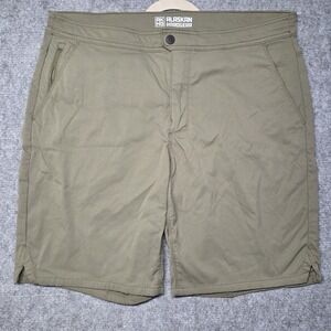 Alaskan Hardgear Duluth Trading Shorts Sz 38 Olive Green Stretch Hiking Fishing